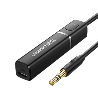 UGREEN 40761 - Bluetooth 5.0 Receiver Audio Adapter with 3.5mm (Black)