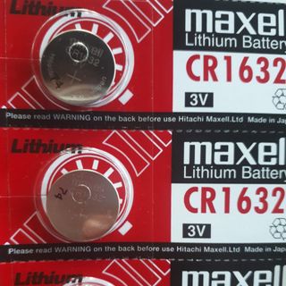 Pin maxell CR1632 vỉ 5 viên 3V Lithium – Chính hãng