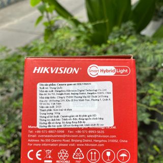 Camera TVI Hikvision DS-2CE16D0T-EXLF (Vỏ kim loại) đèn kép Hồng Ngoại & Ánh Sáng Trắng (3 chế độ thông minh)