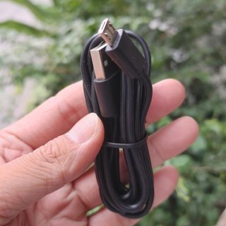 Bộ Nguồn 5V-2A chui microUSB, mã GE0101U-050200U, màu đen, gấp gọn, dây dài 2 mét