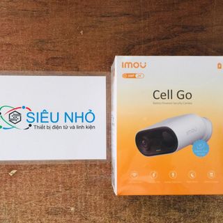 Cam wi-fi chạy PIN 3MP (CELL GO) - IPC-B32P-IMOU có màu + đàm thoại + kháng nước | Không có khe lắp thêm thẻ nhớ