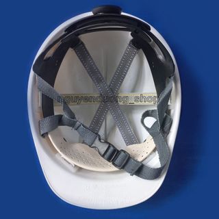 MŨ, NÓN BẢO HỘ AN TOÀN LAO ĐỘNG, MŨ BẢO HIỂM BẢO HỘ CÔNG NHÂN LAO ĐỘNG,  LOẠI CÓ NÚM VẶN MÀU TRẮNG
