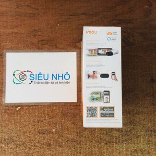 Cam wi-fi chạy PIN 3MP (CELL GO) - IPC-B32P-IMOU có màu + đàm thoại + kháng nước | Không có khe lắp thêm thẻ nhớ