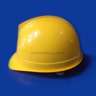 MŨ, NÓN BẢO HỘ AN TOÀN LAO ĐỘNG, MŨ BẢO HIỂM BẢO HỘ CÔNG NHÂN LAO ĐỘNG,  LOẠI CÓ NÚM VẶN MÀU VÀNG