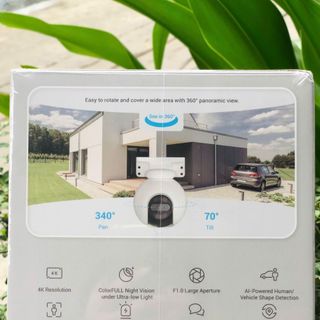 Camera Wifi 10MP EZVIZ H80X 2 ống kính Dual 4K (8MP+2MP), màu ban đêm, khẩu độ lớn .0, 4mm
