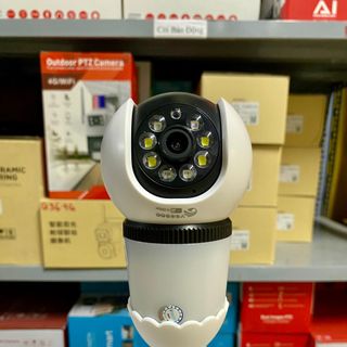 Camera Wifi YOOSEE tích hợp bóng đèn siêu sáng đàm thạm 2 chiều ( xem đêm có màu )