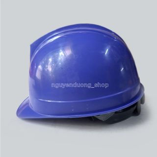 MŨ, NÓN BẢO HỘ AN TOÀN LAO ĐỘNG, MŨ BẢO HIỂM BẢO HỘ CÔNG NHÂN LAO ĐỘNG,  LOẠI CÓ NÚM VẶN XANH DƯƠNG