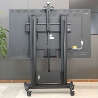 Khung treo tivi DI ĐỘNG North Bayou TW100 (75″-110″, Max tải 136kg | Có Remote tăng giảm chiều cao | Đóng gói: 120x50x25cm-41kg)