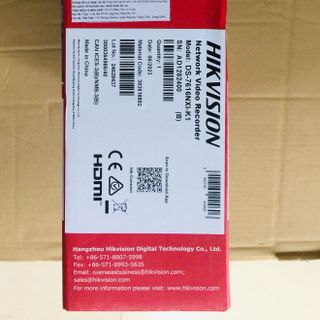 Đầu ghi hình IP 16 kênh NVR Hikvision DS-7616NXI-K1