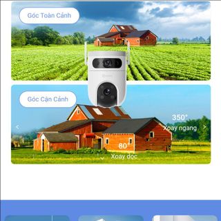Camera Wifi EZVIZ H9C (3MP+3MP) - Dual 2K 2 mắt camera 2 khung hình độc lập
