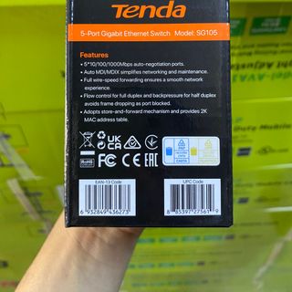Switch 5 Port Tenda SG105 10/100/1000M