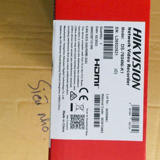 Đầu ghi hình IP 4 kênh NVR Hikvision DS-7604NI-K1