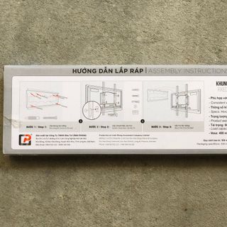 Khung treo tivi CỐ ĐỊNH Cảnh Phong M65T (32"-65") FULL VAT