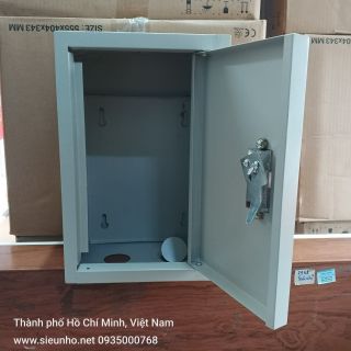 Tủ Điện siêu nhỏ ngoài trời 30x21x15cm có khoá