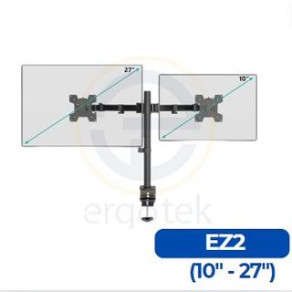 Giá treo 02 màn hình EZ2 (17″-27″) tải trọng 8 kg