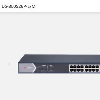 Switch POE HIKVISION DS-3E0526P-E