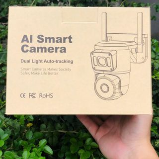 Camera Wifi 12MP Yoosee F36D-White | 4K | Ngoài trời | 2 ống kính 2 khung hình (Bảo hành 1 năm)
