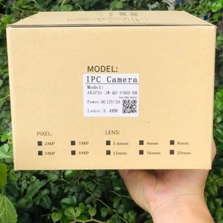 Camera Wifi 12MP Yoosee F36D-White | 4K | Ngoài trời | 2 ống kính 2 khung hình (Bảo hành 1 năm)