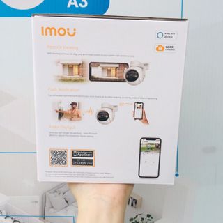 Camera Wifi Imou 3MP GS7 series | 2K | Ban đêm có màu | Tích hợp LOA, đàm thoại 2 chiều GS7EP-3M0WE (Full Option)