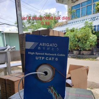 Dây mạng CAT6 Arigato 305m, tiết diện 0.58 Màu Trắng 0908