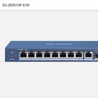 Switch POE HIKVISION DS-3E0510P-E/M