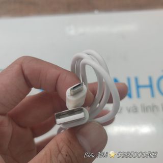 Dây sạc USB ra Micro-USB, Trắng / Đen tùy lô hàng
