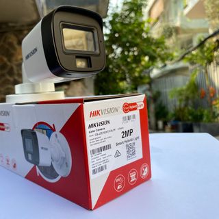 Camera TVI Hikvision DS-2CE16D0T-EXLPF đèn kép Hồng Ngoại & Ánh Sáng Trắng (3 chế độ thông minh)