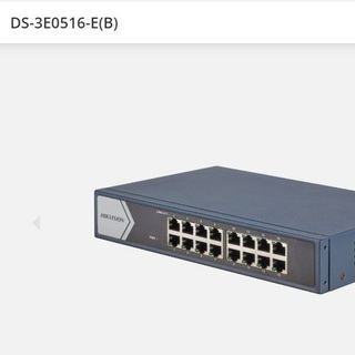 Switch HIKVISION DS-3E0516-E ( 16P Gigabit | Không POE )