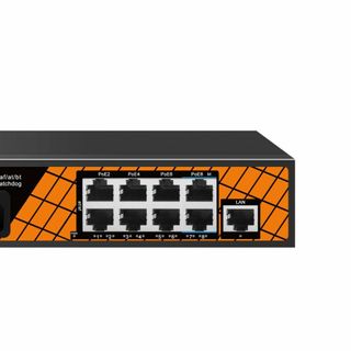 SWITCH POE MIXIE PC-801 AI - 8+1 100Mbs, khoảng cách 250M, Công Nghệ Watchdog Thông minh