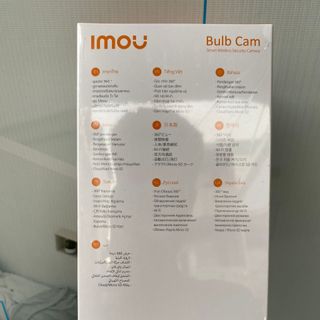 Bóng đèn thông minh IMOU S6DP-5M0WEB tích hợp cam xoay 360 độ | 5MP | 3K UHD (Có màu + Đàm thoại)