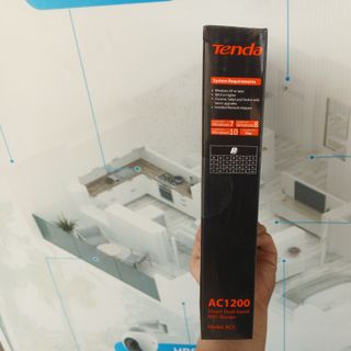 Router – Thiết Bị Thu phát sóng Wifi chuẩn AC1200 TENDA AC5 – V3 trắng