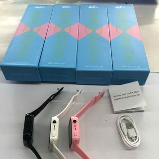 Đồng hồ định vị trẻ em C36 nghe gọi Video, màn hình OLED, sạc hít, vỏ phun nhũ bóng, có đèn Pin