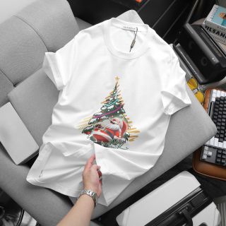 ÁO THUN CỔ TRÒN SANTA CLAUS CHẤT COTTON LỤA DẺO P263 - LADY'S PASSION