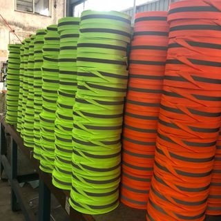 DÂY DẠ QUANG VẢI, CUỘN DÂY PHẢN QUANG VẢI 3M MAY QUẦN ÁO, DÂY CẢNH BÁO PHẢN QUANG AN TOÀN LAO ĐỘNG
