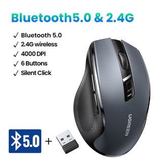UGREEN Ergonomic 2.4G Wireless Mouse
