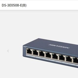 DS-3E0508-E(B) - Switch Gigabit 8 cổng, HIKVISION