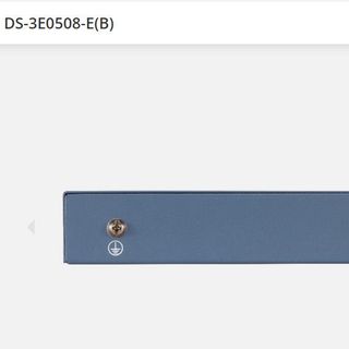DS-3E0508-E(B) - Switch Gigabit 8 cổng, HIKVISION