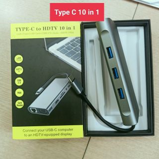 TYPE C ra HDTV( LAN+ TYPEC+ USB * 3+AUDIO+HDTV+VGA)