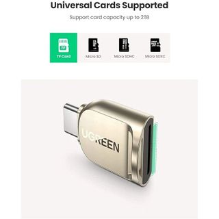 UGREEN 80124 - USB-C to TF Card Reader