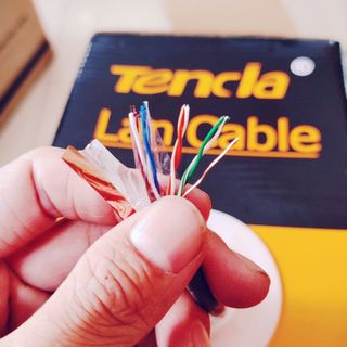 Cáp mạng RJ45 chuẩn CAT5 TENDA mã 1002E - 100 MÉT( Chống Nhiễu )