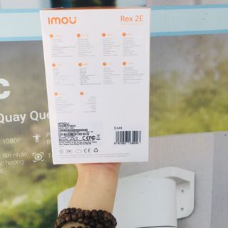 EOL... Cam Wifi Imou 5MP IMOU REX-2E:GK2DP-5C0WE ( ban đem có màu, có micro, có loa, có LAN, có sẵn chân đế lắp trần nhà )