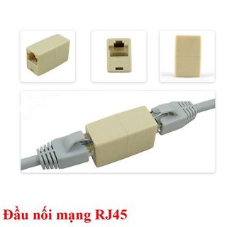 Phụ kiện DOGC Đầu nối mạng UTP 1 -> 1 vàng (100c/bịch)