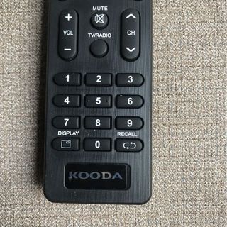 Remote tivi KOODA TV181 - 4 Nút màu phía trên