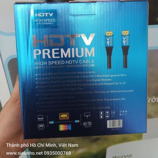 Dây HDMI/ HDMI 10m 4K Arigatoo 2.0 ( Có hộp)