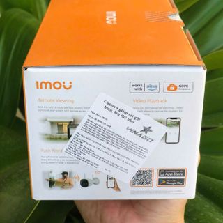 Camera wifi cố định 3MP IMOU F32P | Ban đêm Hồng ngoại | Tích hợp micro | Thùng 16c | Bullet 2C