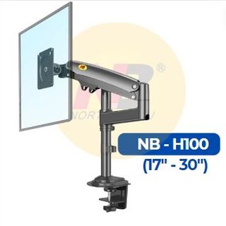 Arm 1 màn hình North Bayou H100 ( 17"-30″ | Thùng 4c | Dạng thẳng đứng)