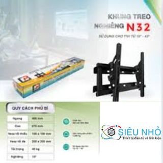 Khung treo Nghiêng N32 19" - 43" Chánh Phát (Full Vat)