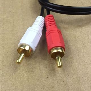 Cáp chuyển đổi Audio 3.5mm âm ra 2 đầu RCA hoa sen - Jack chuyển AV sang 3.5 âm - Hàng chính hãng