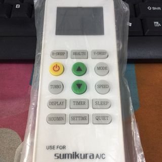 Remote máy lạnh Sumikura ML172 - Nút 2 nút xanh lá