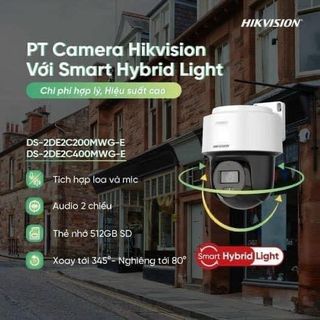 Camera IP POE Dome PTZ 2.0MP color DS-2DE2C200MWG-E-V (2.8mm)
